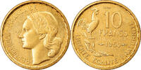 France 10 Francs Coin, Guiraud, Paris, ESSAI, Aluminum-Bronze -