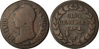 France 5 Centimes Coin, Dupré, Lille, Bronze, KM:640.11 -