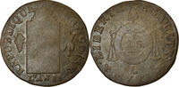 France Sol Coin, Sol aux balances françoise, Bayonne, Bronze -