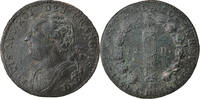 France 12 Deniers Coin, 12 deniers françois, Lyon, Bronze -
