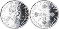 Monaco 50 Francs Coin, ESSAI, Silver, KM:E66, Gadoury:MC162 -
