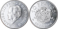 Monaco 10 Francs Coin, ESSAI, Silver, KM:E64, Gadoury:MC156 -