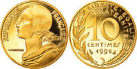 France 10 Centimes Coin, Marianne, Paris, Proof -