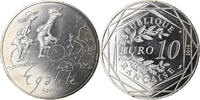 France 10 Euro Egalité Printemps Sempé, Silver -
