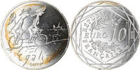 France 10 Euro Sempé - Egalité, Silver, Gadoury:EU718 -