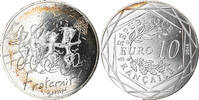 France 10 Euro Sempé - Fraternité, Silver, Gadoury:EU719 -