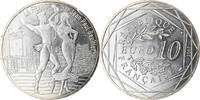 France 10 Euro Jean Paul Gaultier, Silver, Gadoury:EU892 -