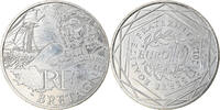 France 10 Euro Bretagne, Paris, Silver, Gadoury:EU514 -