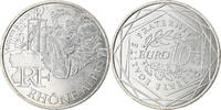 France 10 Euro Rhône Alpes, Paris, Silver, Gadoury:EU514 -
