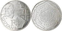 France 10 Euro Guyane, Paris, Silver, Gadoury:EU514, KM:1872 -