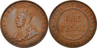Australia Penny Coin, George V, Bronze, KM:23 -