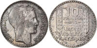 France 10 Francs Coin, Turin, Paris, Silver, KM:878 -