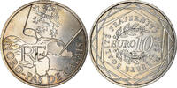 France 10 Euro Nord-Pas de Calais, Paris, Silver -