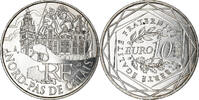 France 10 Euro Nord-Pas de Calais, Paris, Silver -