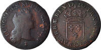 France 1/2 Sol au buste enfantin Coin, Louis XV, Reims -