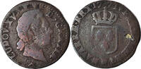 France 1/2 Sol à la vieille tête Coin, Louis XV, Lille -
