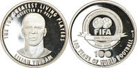 France Medal The 100 Greatest Living Players selected by Pelé, Thuram Lilian -
