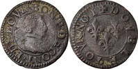 France Double Tournois Coin, CHÂTEAU-REGNAULT, François de Bourbon-Conti -