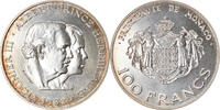 Monaco 100 Francs Coin, Rainier III, Heir Apparent Prince Albert -