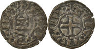 France Denarius Coin, Touraine, Saint-Martin de Tours, Silver -