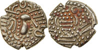 India Gadhaiya Paisa Coin, Indo-Sasanian, Chalukyas of Gujarat -