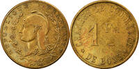 Algeria Franc Coin, Bône, Undated (1915), Brass, Elie:15.3 -