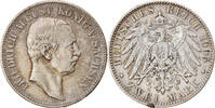 German States 2 Mark Coin, SAXONY-ALBERTINE, Friedrich August III -