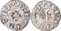 France Denarius Coin, Languedoc, Anonymous, Billon, Boudeau:753 -