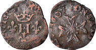 France Liard Coin, DOMBES, Henri II de Montpensier, Trévoux -
