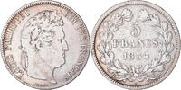 France 5 Francs Coin, Louis-Philippe, Lyon, Silver, KM:749.4 -