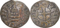 France Denarius Coin, Touraine, Saint-Martin de Tours, Silver -