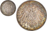 German States 2 Mark Coin, BADEN, Friedrich I, Stuttgart -
