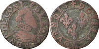 France Double Tournois Coin, CHÂTEAU-REGNAULT, François de Bourbon-Conti -