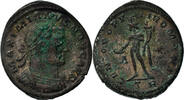 Follis Coin, Galerius, Trier, Bronze, RIC:358b -