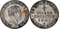 German States 1/2 Silber Groschen Coin, PRUSSIA, Friedrich Wilhelm IV -