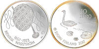 Finland 10 Euro Henrik Wigström, Vantaa, Proof, Silver -