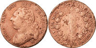 France 12 Deniers Coin, 12 deniers français, Strasbourg -