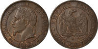 France 5 Centimes Coin, Napoleon III, Napoléon III, Paris -