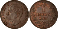 Italy Centesimo Coin, Umberto I, Rome, Copper, KM:29 -