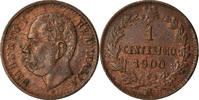 Italy Centesimo Coin, Umberto I, Rome, Copper, KM:29 -