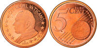 VATICAN CITY 5 Euro Cent Copper Plated Steel, KM:343 -