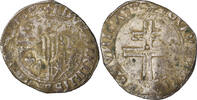 France Demi-gros Coin, Provence, René Ier d'Anjou, Tarascon, Very rare -