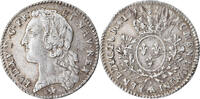 France 24 Sols, 1/5 ECU Coin, Louis XV, 1/5 Écu au bandeau, Metz -