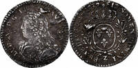 France 1/10 Écu aux branches d'olivier Louis XV, Grenoble, Silver -