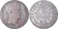France 5 Francs Coin, Napoléon I, Torino, Silver, KM:694.15 -