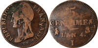 France 5 Centimes Coin, Dupré, Limoges, Coins choqués -