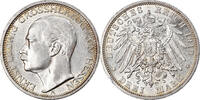 Grand Duchy of Hessen 3 Mark Ernst Ludwig, Berlin, Silver -