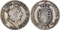 Italian States 120 Grana Coin, ITALIAN STATES, NAPLES, Ferdinando I, Silver -