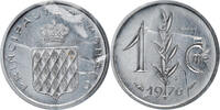 Monaco Centime Coin, Stainless Steel, KM:E68, Gadoury:MC 144 -