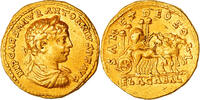 Aureus Elagabalus, Antioch, Very rare, Gold, NGC -